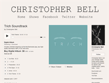 Tablet Screenshot of christopherbell.bandcamp.com