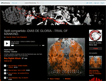 Tablet Screenshot of diasdegloria.bandcamp.com