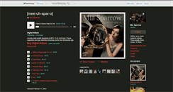Desktop Screenshot of miasparrow.bandcamp.com