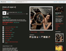 Tablet Screenshot of miasparrow.bandcamp.com