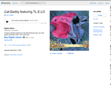 Tablet Screenshot of catdaddy.bandcamp.com
