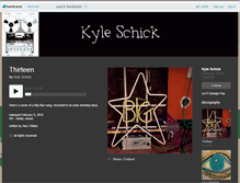 Tablet Screenshot of kyleschick.bandcamp.com