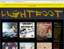 Tablet Screenshot of lightfoot.bandcamp.com