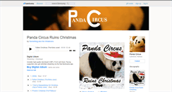 Desktop Screenshot of pandacircus.bandcamp.com