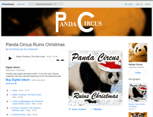 Tablet Screenshot of pandacircus.bandcamp.com