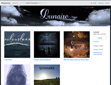 Tablet Screenshot of lunaire1.bandcamp.com