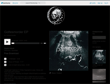 Tablet Screenshot of gottesmorder.bandcamp.com