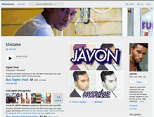 Tablet Screenshot of javonunlimited.bandcamp.com