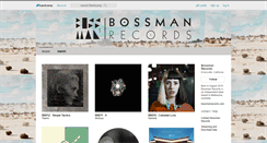 Desktop Screenshot of bossmanrecords.bandcamp.com