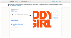 Desktop Screenshot of bodygirls.bandcamp.com