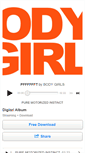 Mobile Screenshot of bodygirls.bandcamp.com