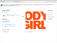 Tablet Screenshot of bodygirls.bandcamp.com