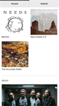 Mobile Screenshot of needsvancouver.bandcamp.com