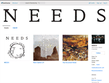 Tablet Screenshot of needsvancouver.bandcamp.com