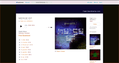 Desktop Screenshot of ciger.bandcamp.com