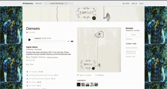 Desktop Screenshot of damsels.bandcamp.com