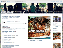 Tablet Screenshot of darkstagemusic.bandcamp.com