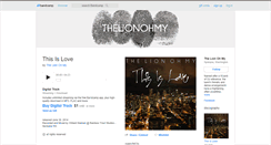 Desktop Screenshot of lionohmymusic.bandcamp.com