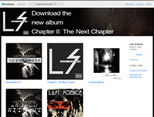 Tablet Screenshot of lastscience.bandcamp.com