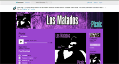 Desktop Screenshot of losmatados.bandcamp.com