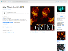 Tablet Screenshot of hellishflavours.bandcamp.com