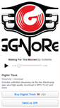 Mobile Screenshot of ggnore.bandcamp.com