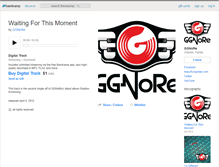 Tablet Screenshot of ggnore.bandcamp.com