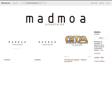 Tablet Screenshot of madmoa.bandcamp.com
