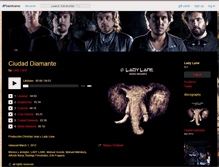 Tablet Screenshot of ladylane.bandcamp.com