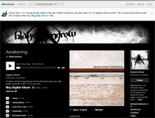 Tablet Screenshot of blakeandrew.bandcamp.com