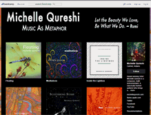 Tablet Screenshot of michellequreshi.bandcamp.com