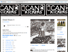 Tablet Screenshot of cankickers.bandcamp.com