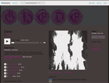 Tablet Screenshot of ghedehardcore.bandcamp.com