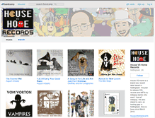 Tablet Screenshot of housevshomerecords.bandcamp.com