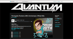 Desktop Screenshot of djquantum.bandcamp.com
