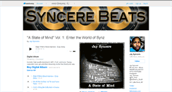 Desktop Screenshot of jay-syncere.bandcamp.com