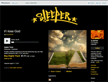 Tablet Screenshot of djsleeper.bandcamp.com