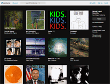 Tablet Screenshot of bearlylegalrecords.bandcamp.com