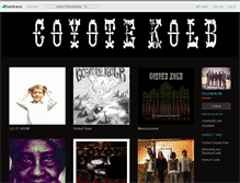 Tablet Screenshot of coyotekolb.bandcamp.com