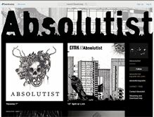 Tablet Screenshot of absolutist.bandcamp.com