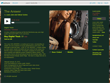 Tablet Screenshot of laurajane.bandcamp.com