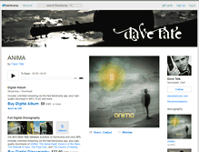 Tablet Screenshot of davetate.bandcamp.com