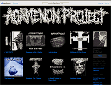 Tablet Screenshot of agamenonproject.bandcamp.com