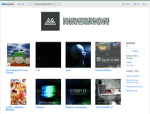 Tablet Screenshot of mrsimon.bandcamp.com