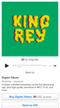 Mobile Screenshot of kingrey.bandcamp.com