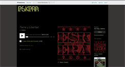 Desktop Screenshot of eskera.bandcamp.com