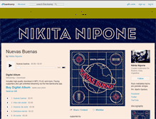 Tablet Screenshot of nikitanipone.bandcamp.com