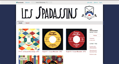 Desktop Screenshot of lesspadassins.bandcamp.com