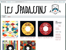 Tablet Screenshot of lesspadassins.bandcamp.com