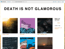 Tablet Screenshot of deathisnotglamorous.bandcamp.com
